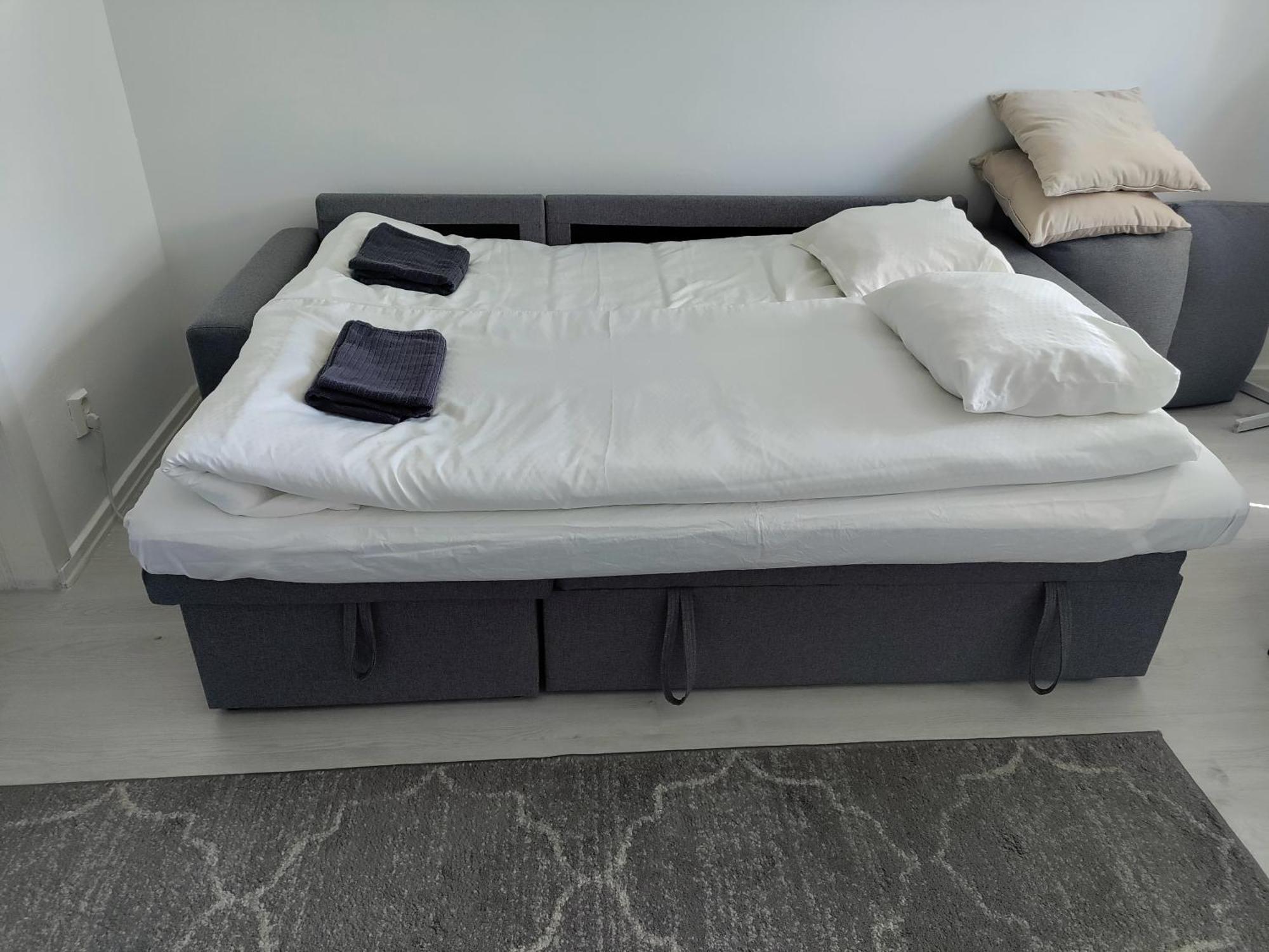 Cozy Apartment By The Sea 2 Rooms Free Private Parking เกมี ภายนอก รูปภาพ